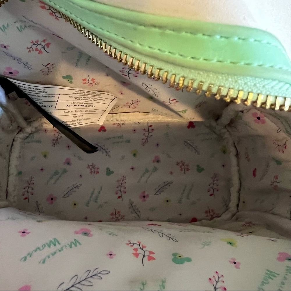 Disney Loungefly Mini Pressed Flower Backpack - image 4